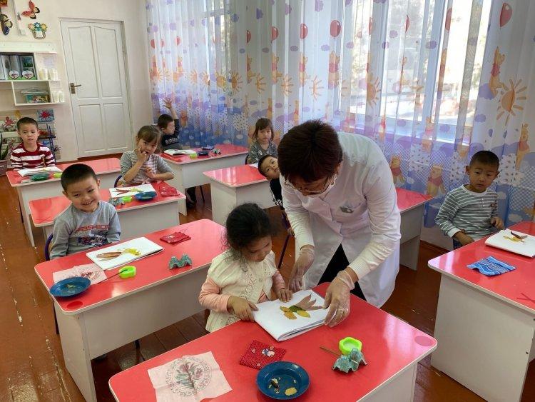 Ұйымдастырылған оқу қызметі "Жапсыру" бейнелеу мұғалімі: Кубенова Н. Күз кереметі "Айдарлы әтеш"