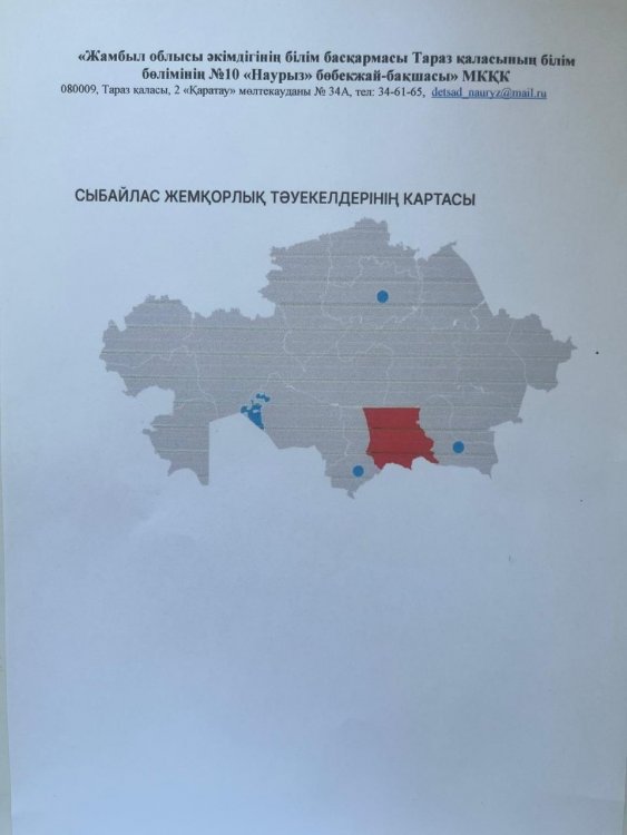 Сыбайлас жемқорлық тәуекелдерінің картасы